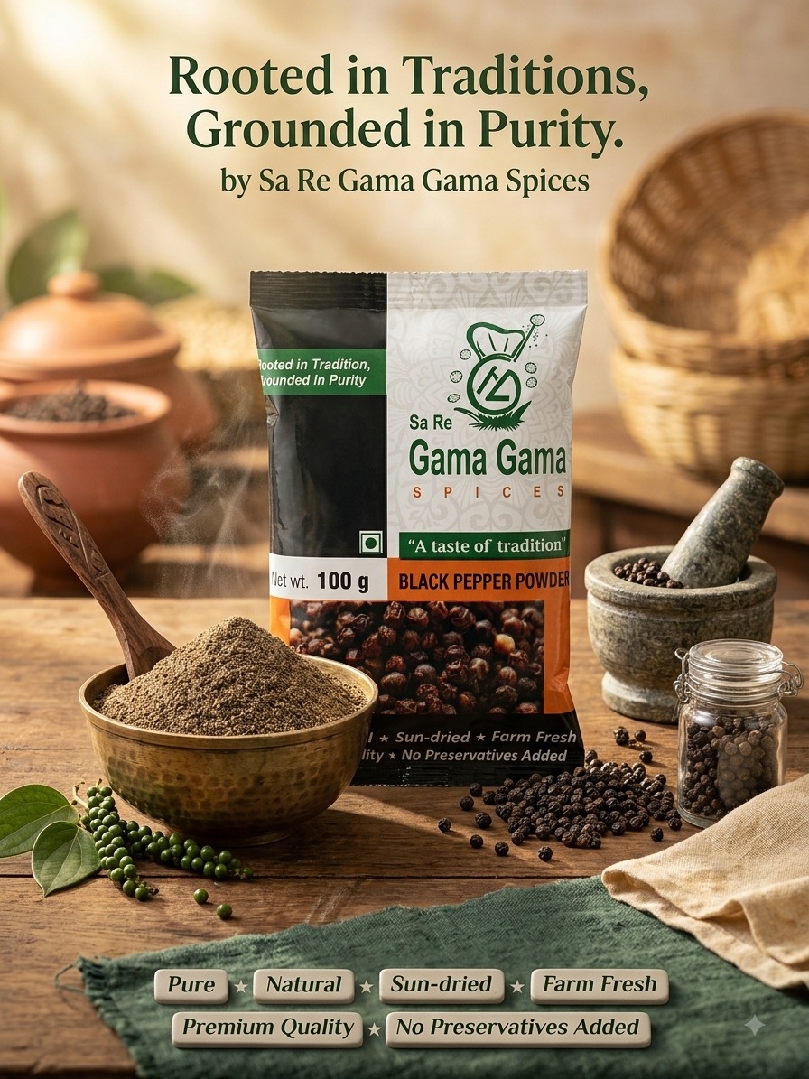 Black pepper whole and powder