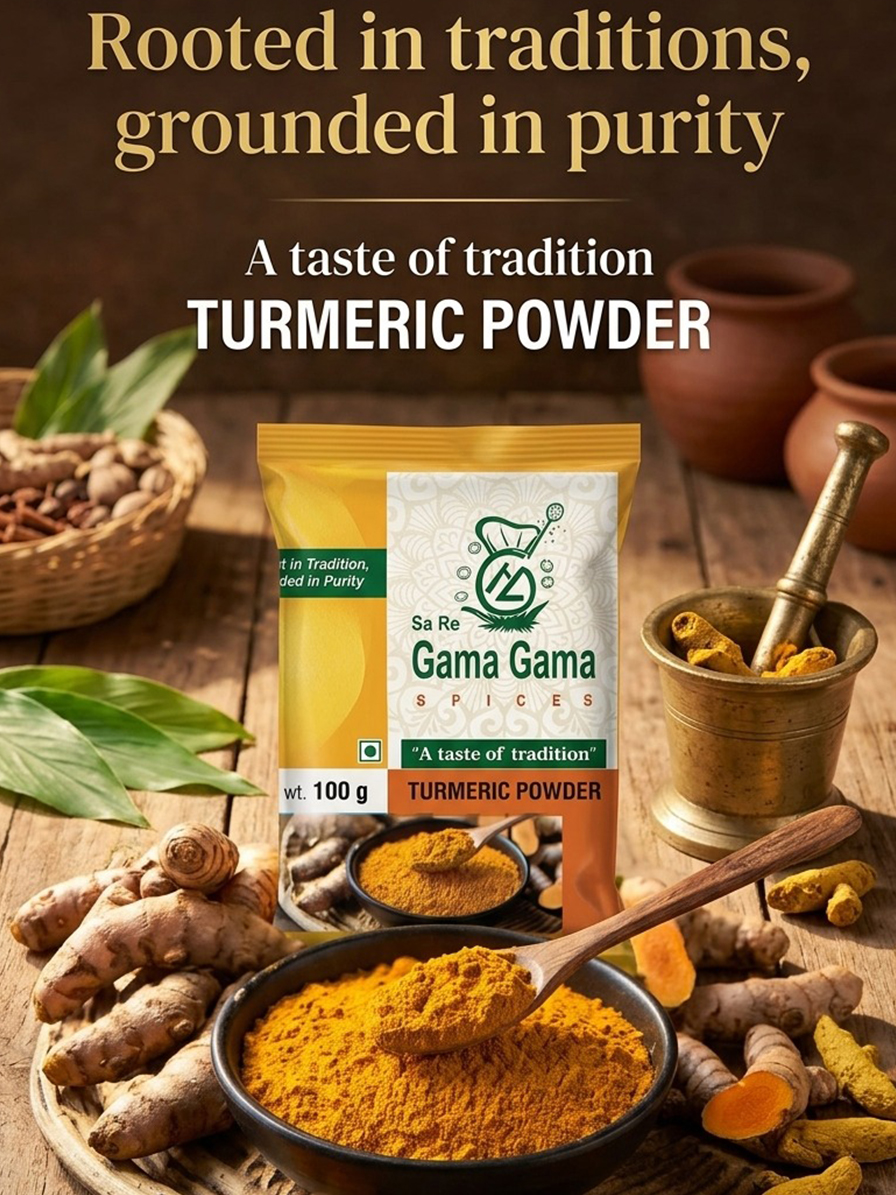 Turmeric finger and powder